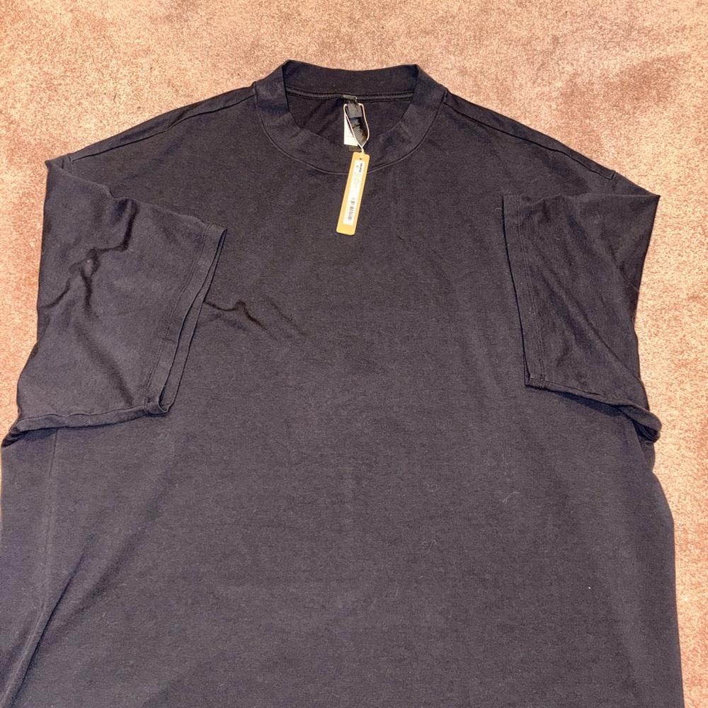 SKIMS Black Short Sleeve Tee